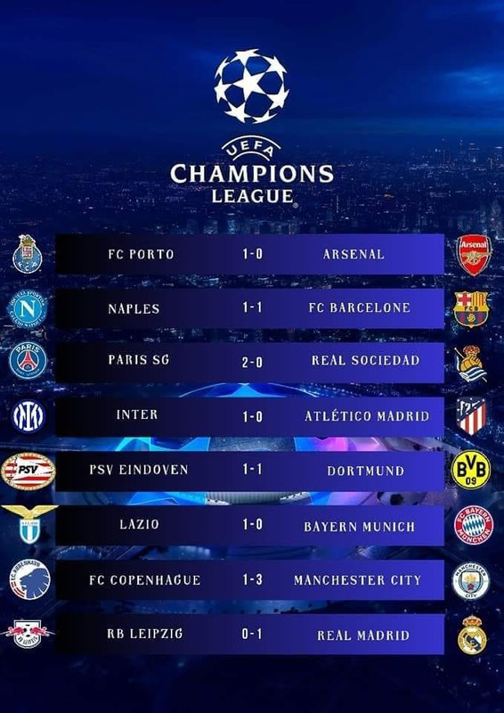Rezultati uefa champions league sales