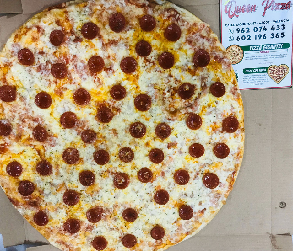 Pizza Gigante Pepperoni (50 Cm.)