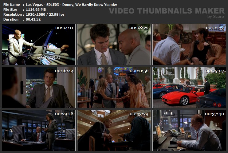 Las Vegas - S01E03 - Donny, We Hardly Knew Ye.mkv