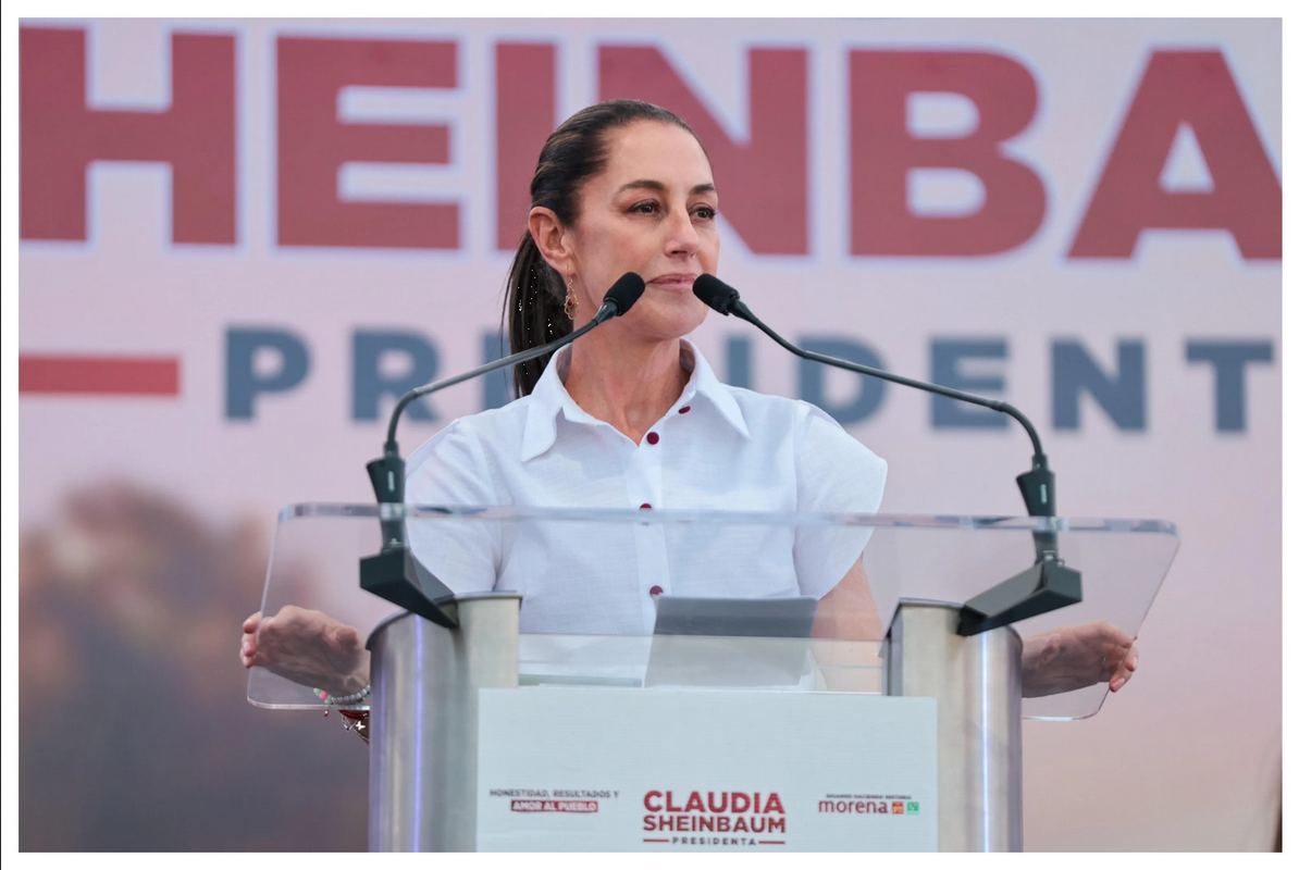 Sheinbaum llama a no confiarse en las elecciones del 2 de junio 