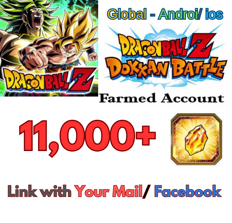 [Global-Android/IOS] Dragon Ball Z Dokkan Battle Farmed Account 