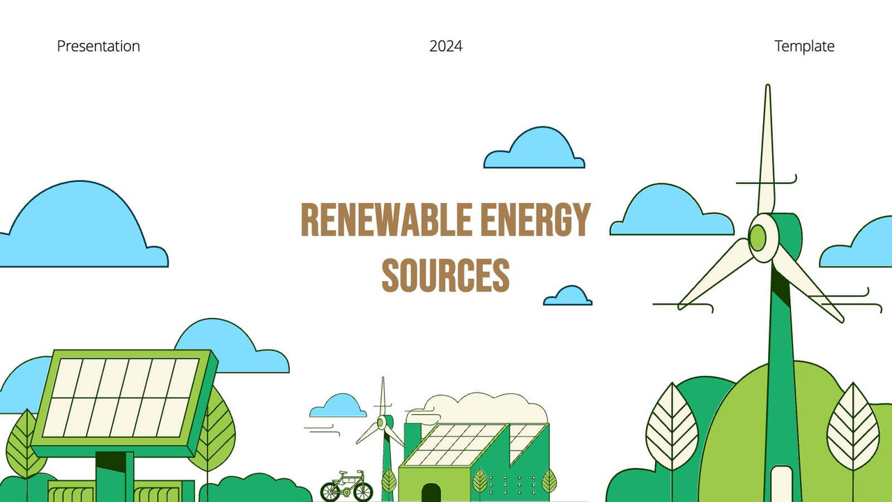 Backgrounds to Solar Energy Slideshows
