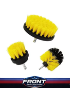 Kit x3 Cepillos Para Taladro Amarillos