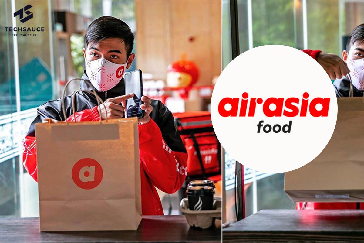 Ilustrasi layanan pesan-antar makanan airasia food.