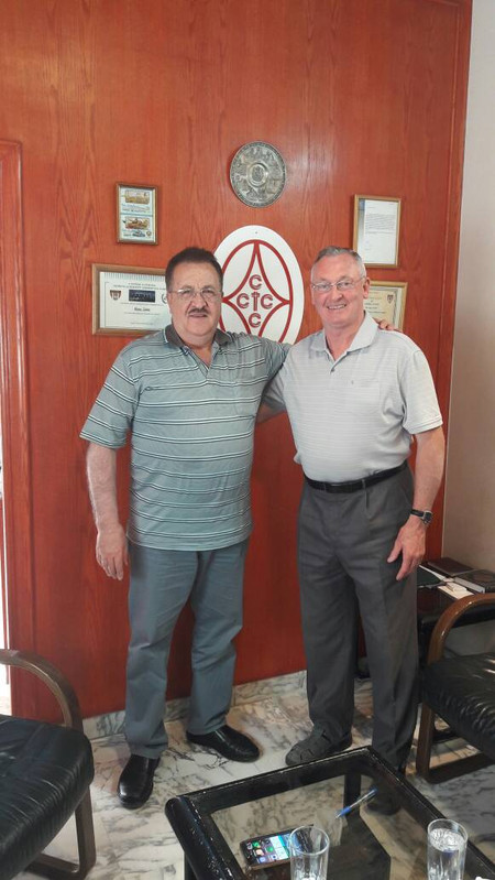 With Jim Fillan - UNDOF, 2019