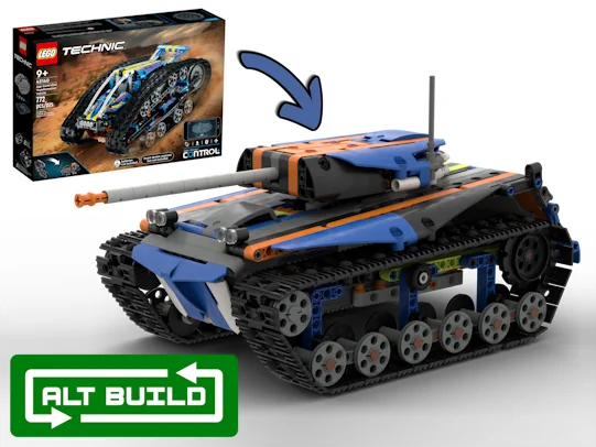 LEGO Technic alternate build made using only original set parts