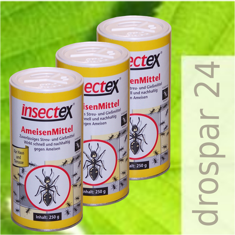 19 64 Kg Terrasan Insectex Ameisenmittel Streu Giess 3x250g Xs Ebay