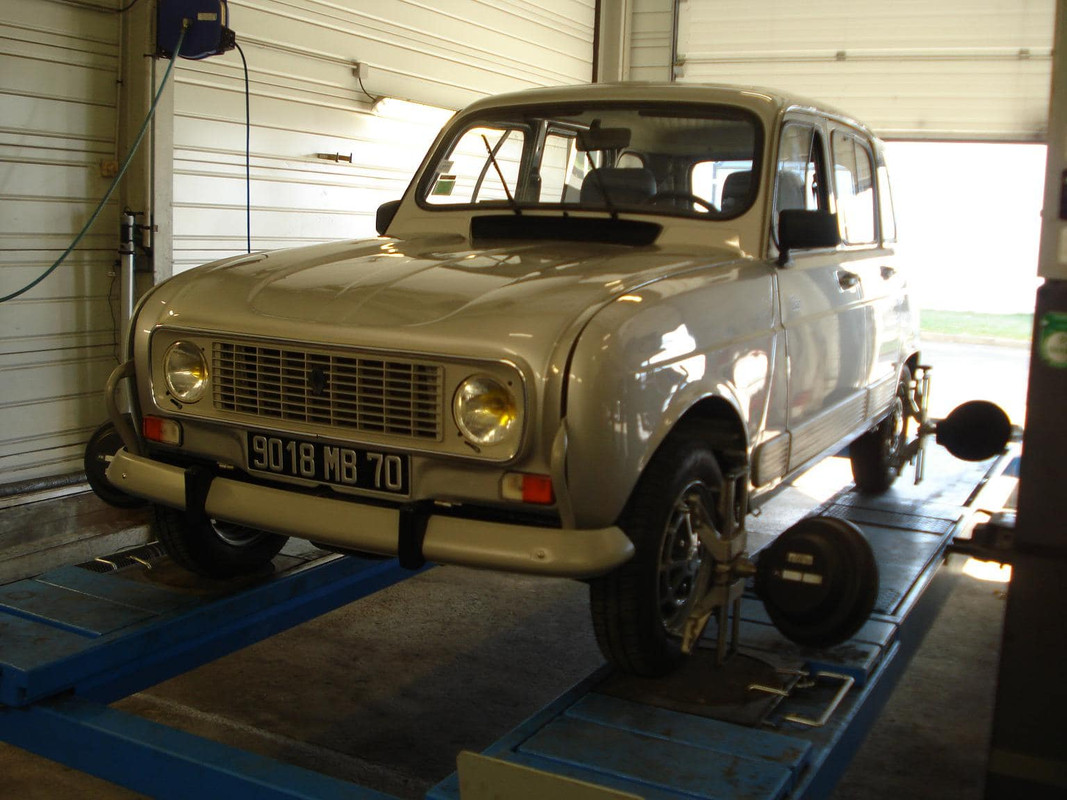 1058 Réglage train avant