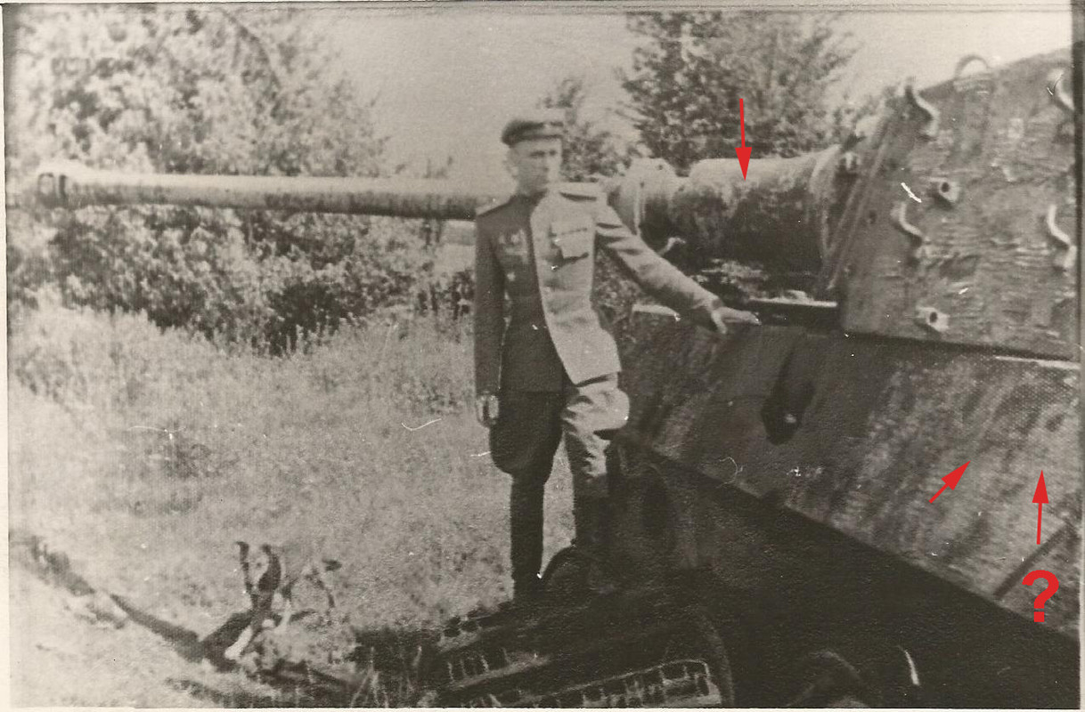 танк подбитый орудием К_Я_ Картышева