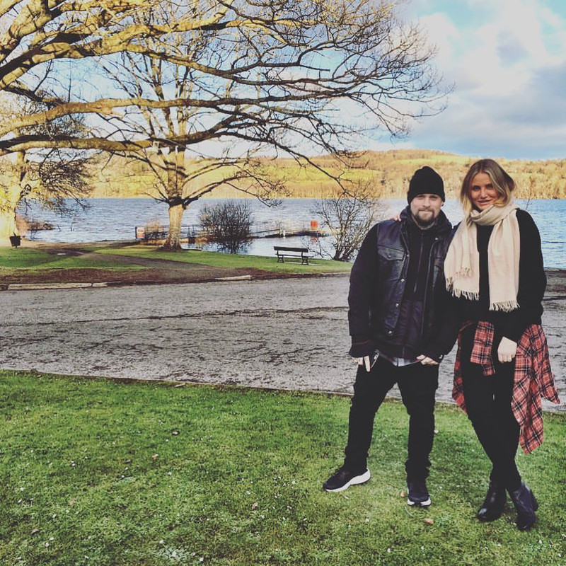 Cameron Diaz dan Benji Madden
