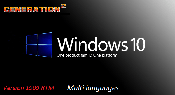 Windows 10 Pro 19H2 v1909 Build 18363.815 x64 MULTi-24 Preactivated April 2020