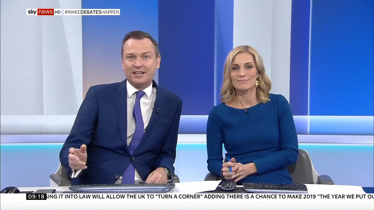 01 January - 09.00.00 - Sunrise. Stephen Dixon and Gillian Josep