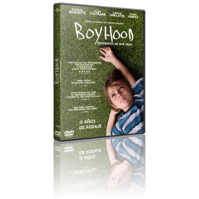 Portada - Boyhood (Momentos De Una Vida) [DVD9Full] [PAL] [Cast/Ing/It] [Sub:Varios] [2014] [Drama]