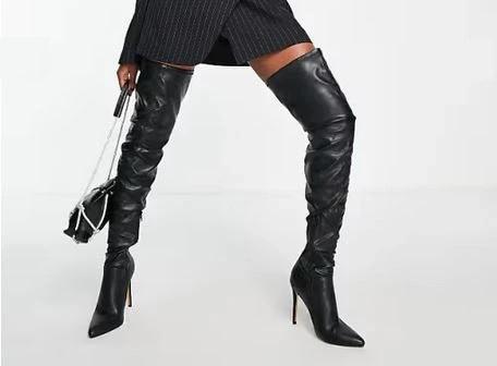 02 Boots Over-knee Stiletto High Heel - Thigh High Boots (1)
