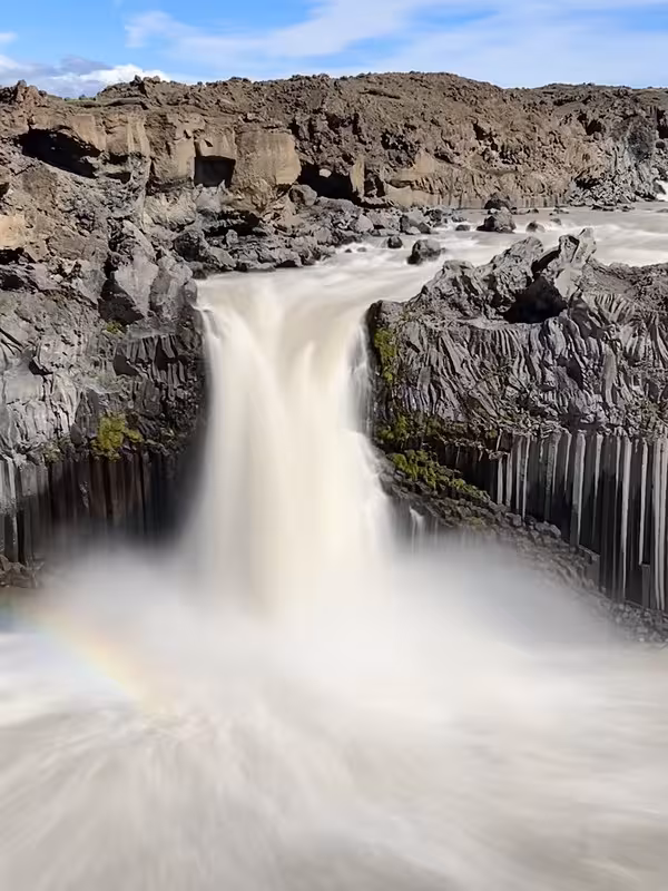 ISLANDIA, 21 DÍAS EN UN 2º VIAJE A LA TIERRA DEL HIELO Y FUEGO - Blogs de Islandia - 9/07/2025 REPETIMOS GODAFOSS ,ALDEYJARFOSS, PERÍMETRO DEL MYVATN Y GRJOTAGJA (8)