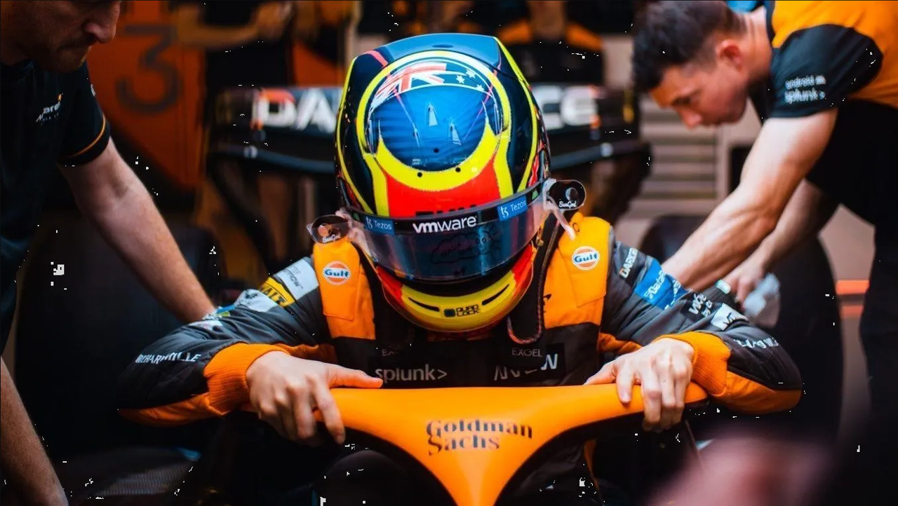 Oscar Piastri y sus primeras impresiones con McLaren en Abu Dhabi