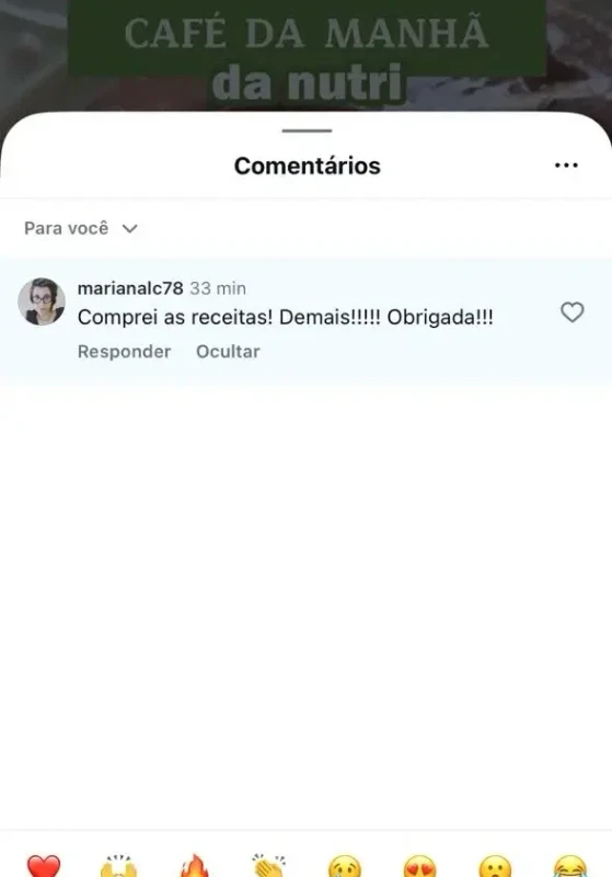 Depoimento de cliente satisfeito