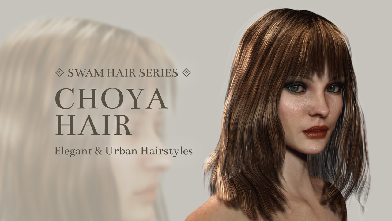 [ Reallusion Hair ] Choya Hair