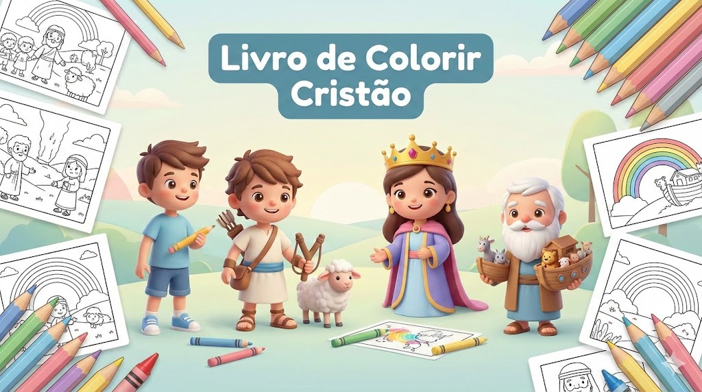 Livro de Colorir Cristão