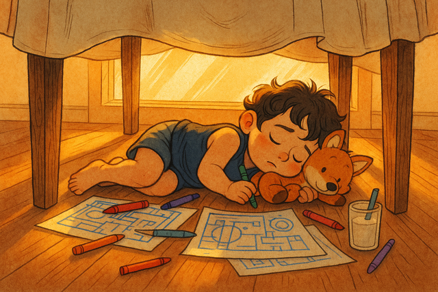 The Crayon Hideout Nap