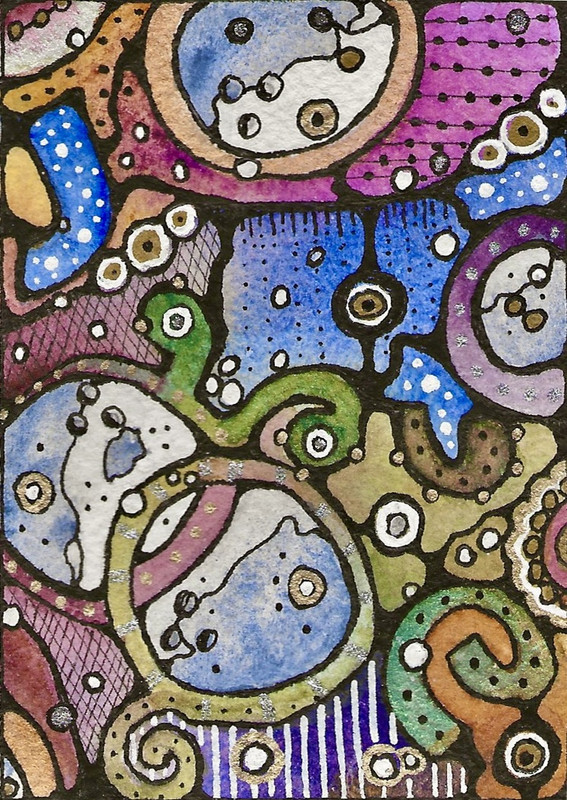 ATC Card - Mixed Media