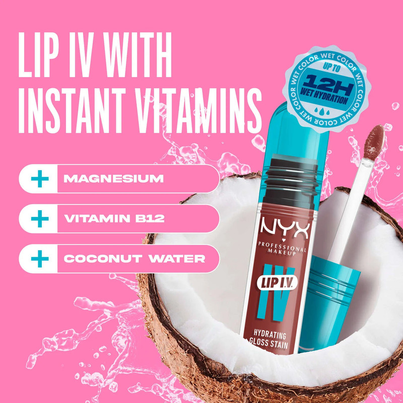 Nyx Lip I.V Hydrating Gloss - image 8