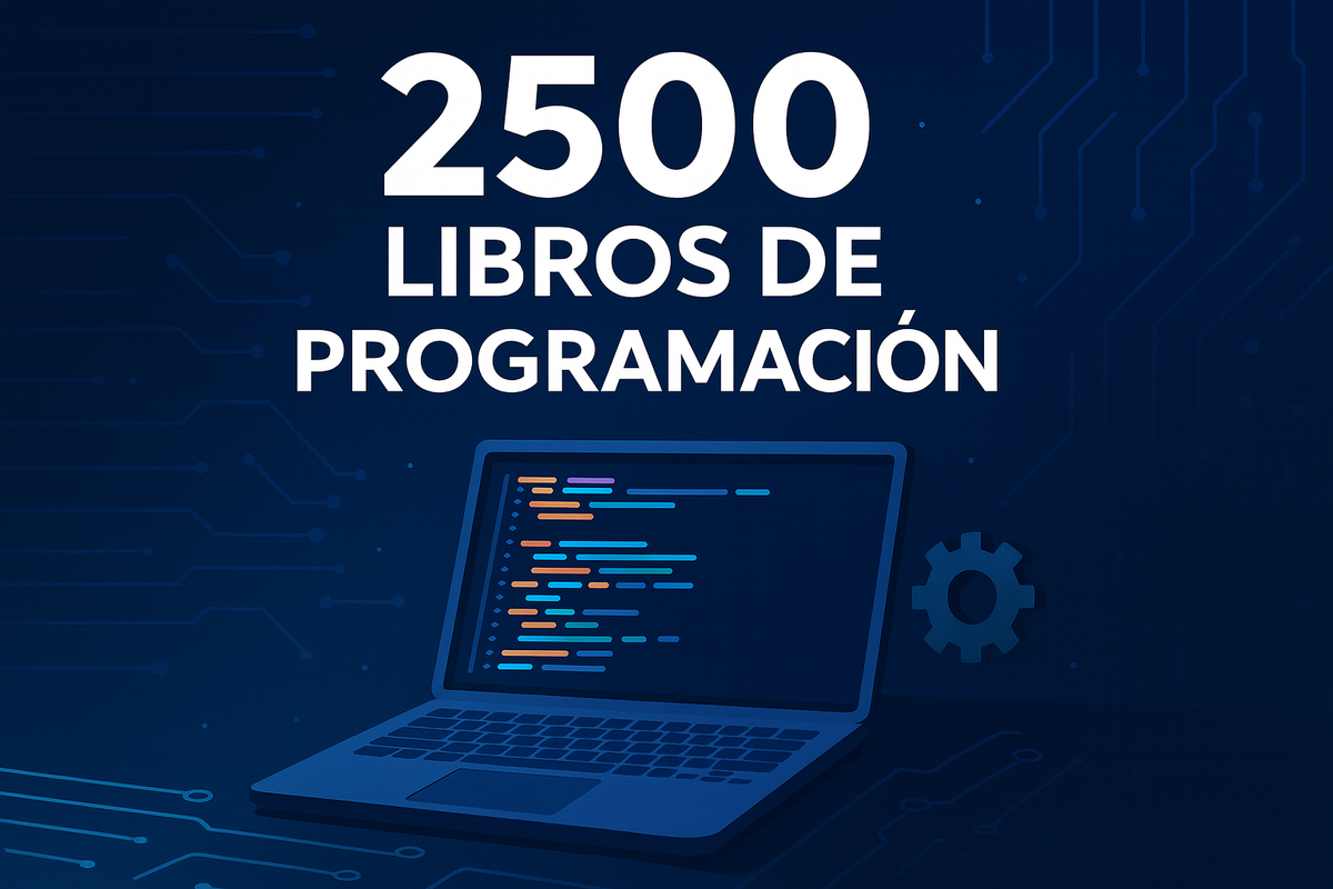 2500 libros de programacion