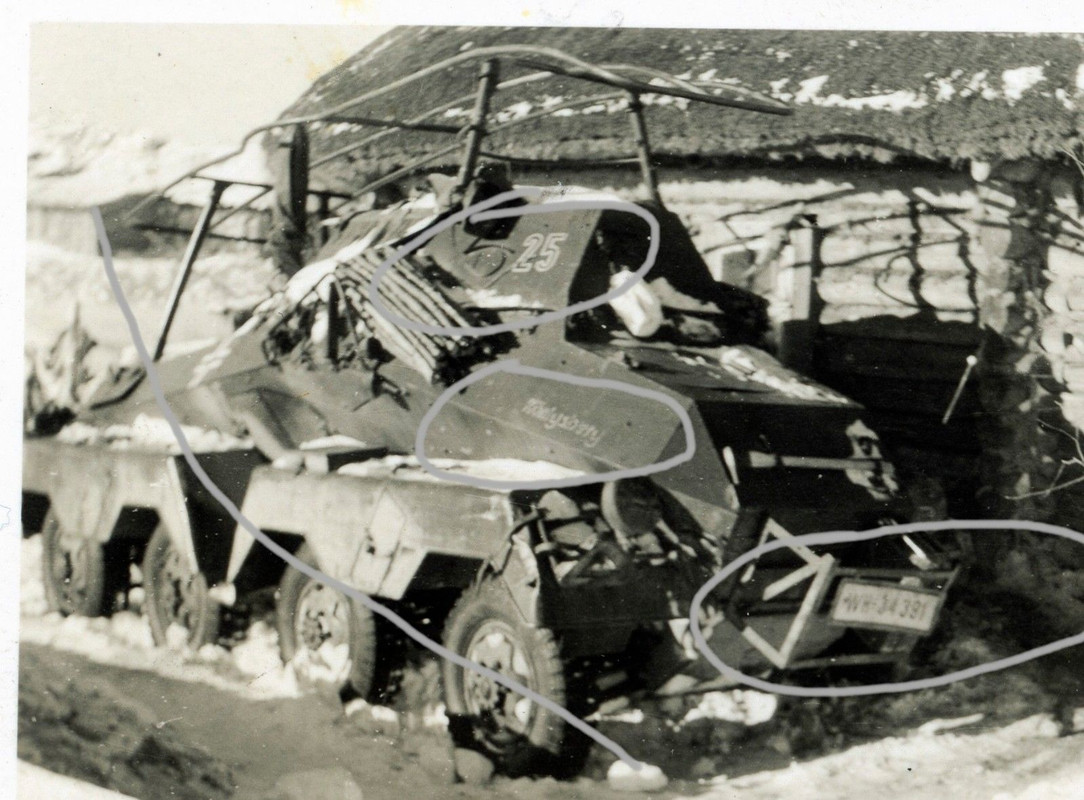 Foto 19.Panzer-Division Panzer Aufklärung Abteilung 19 8 Rad Jan