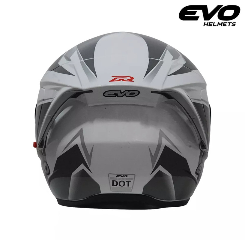EVO RX 5 RENEGADE BLACK GREY OPEN FACE 