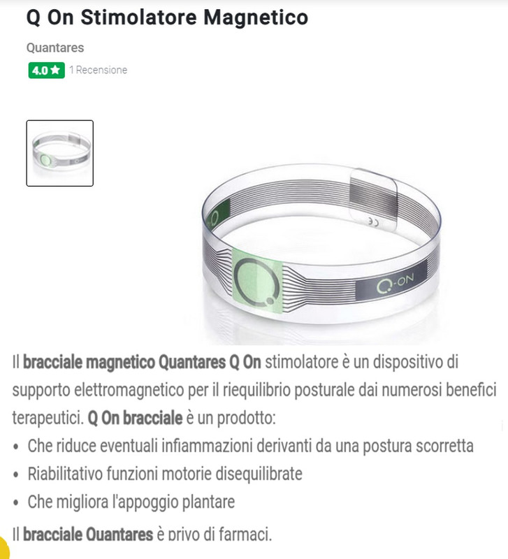 I braccialetti "magnetici"!