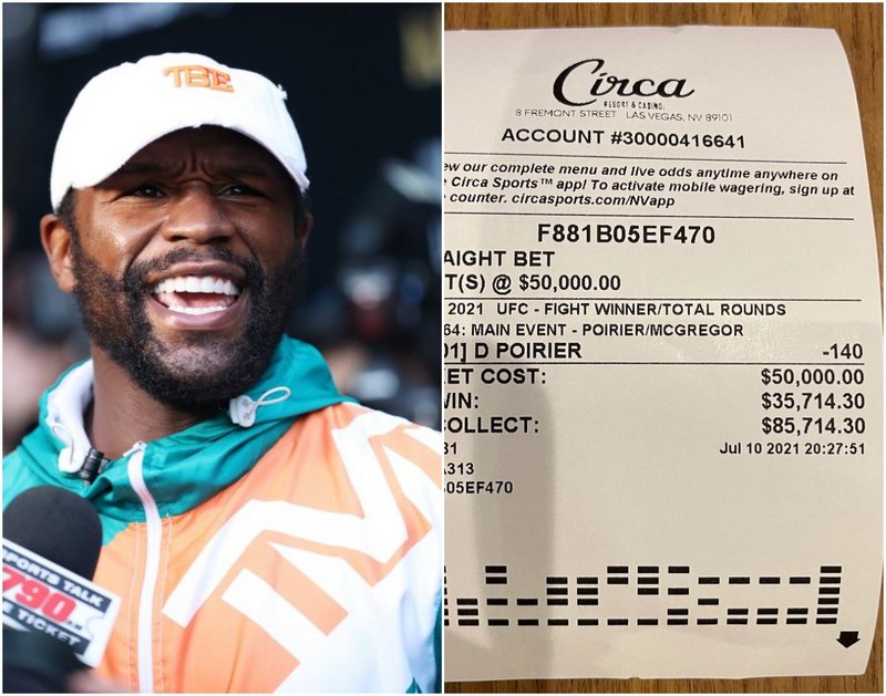 Флойд Мейуедър заложил $50 000 за победа на Порие