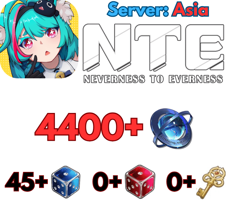 [Asia] Neverness to Everness reroll account