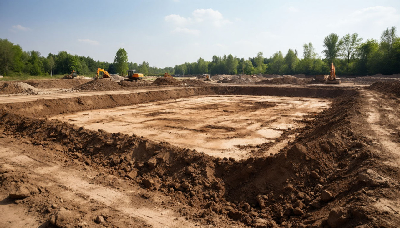 Отсыпка территории грунтом