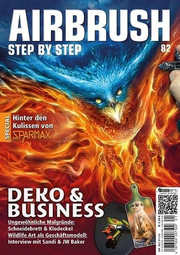 Cover: Airbrush Step by Step Magazin No 01 2023