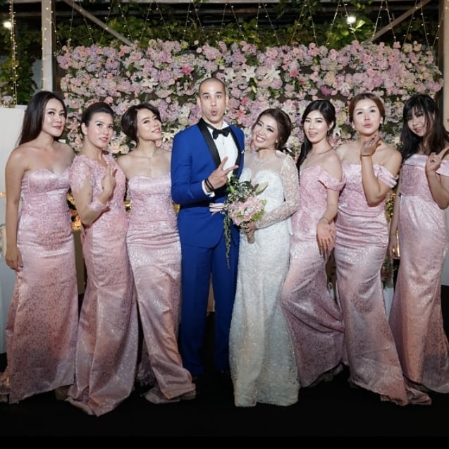 Pernikahan Okan Kornelius dan Mey Lee