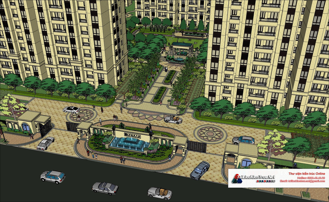 9-model-phoi-canh-3d-file-sketchup-biet-thu-lau-dai-phap-co68 (4