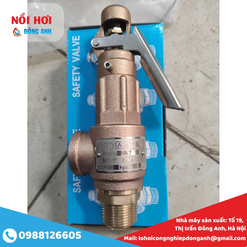 van an toàn ren đồng dn25