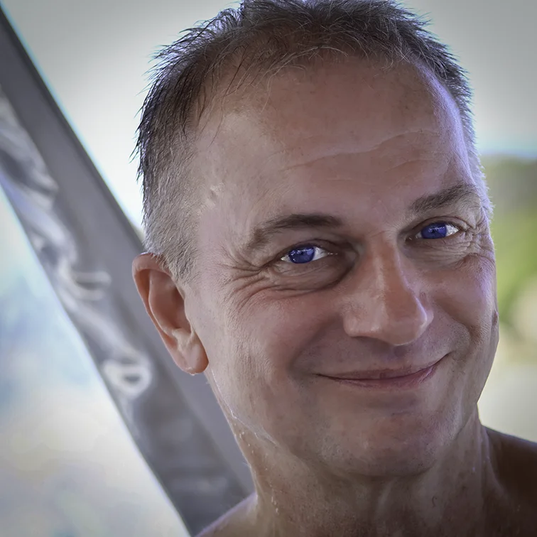 Ancient Lycian rock tombs carved into the cliffsides near Kas, Turkey