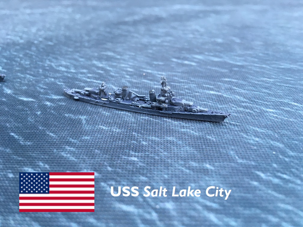 US cruiser Salt Lake City in 1/3000