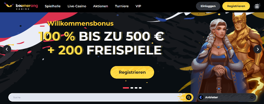 boomerang casino bonus