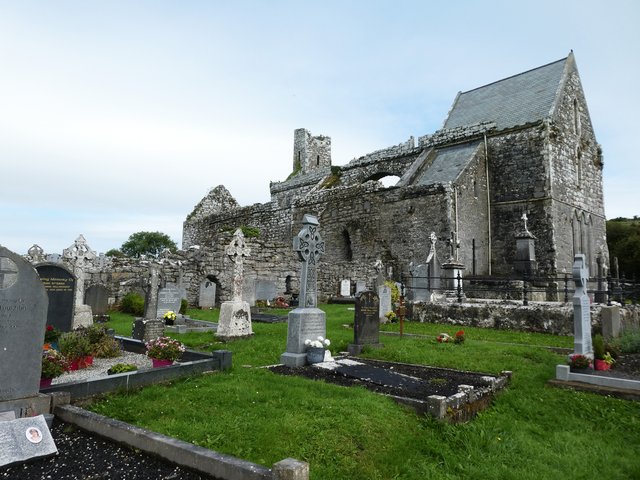 10 días por Irlanda en verano de 2024 - Blogs de Irlanda - DÍA 8 – Abadía Corcomroe – Castillo Dunguaire - Galway (3)