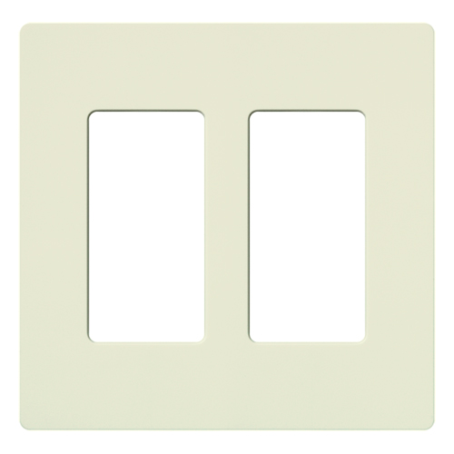 Lutron Claro Placa de Pared 2 Gang SC-2 17 Colores