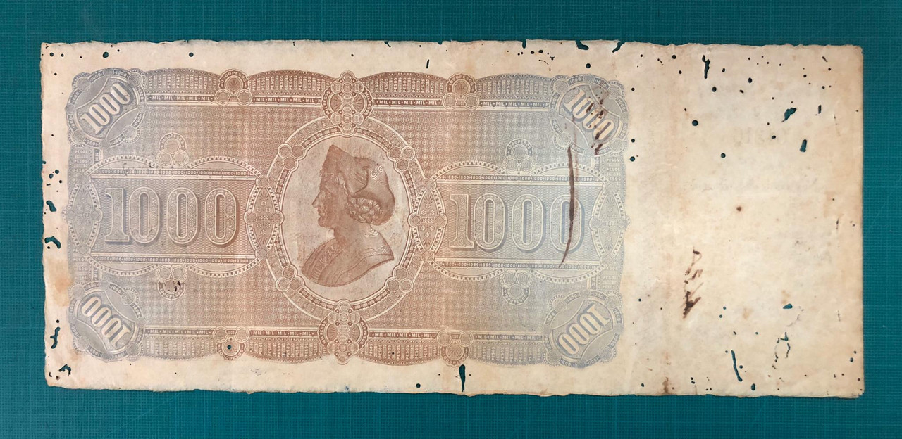 1000 pesos el banco español de la isla de cuba 1896 IMG-20191110-WA0011