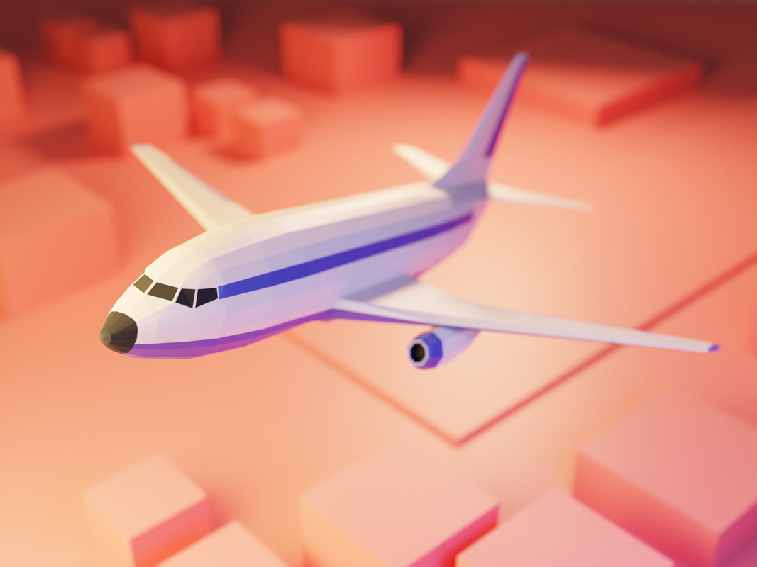 Polygon Hangar-airplane