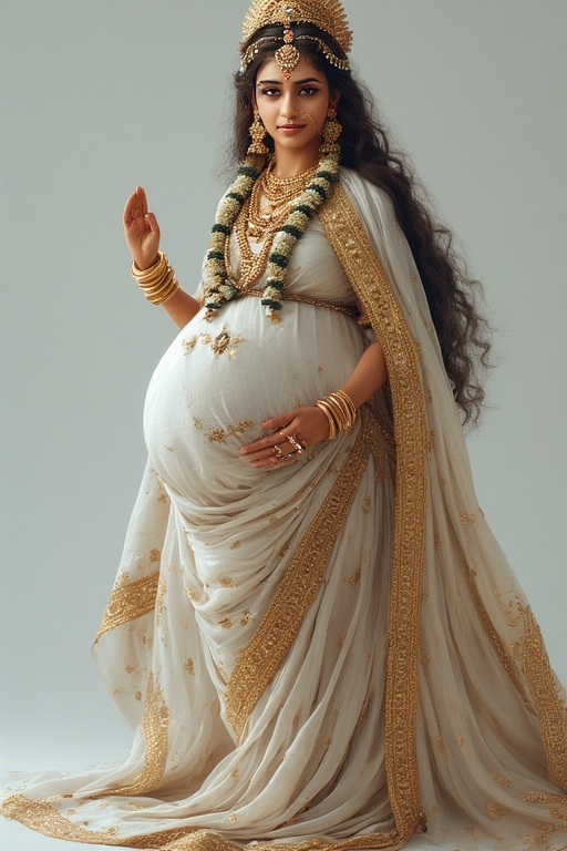 naked-goddess-parvati-pregnant-38