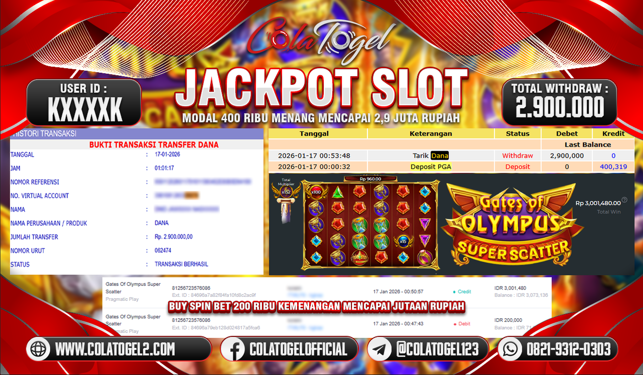 JACKPOT SLOT GACOR!!