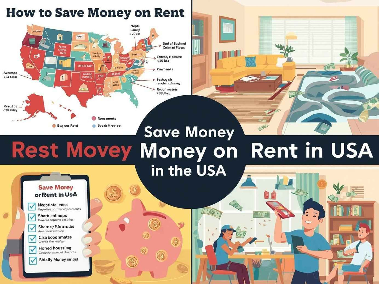 How to Save Money on Rent in the USA