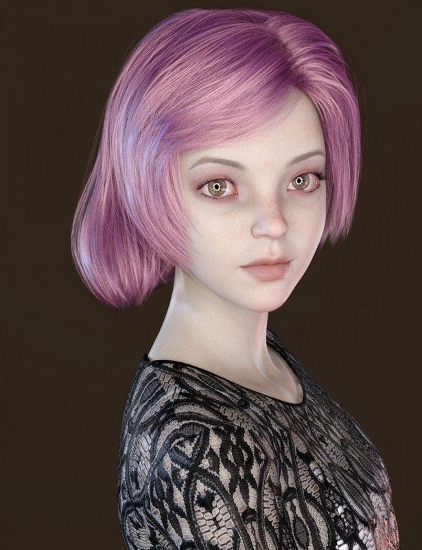 JingLing Character and Hair For Genesis 8 Female(s)