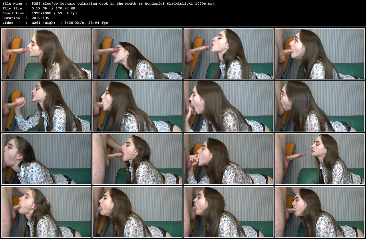 5256 Blowjob Technic Pulsating Cock In The Mouth Is Wonderful Sladkislivki 1080p mp4