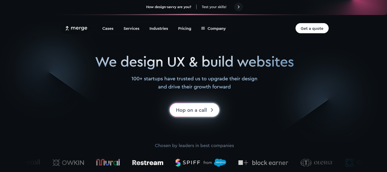 UX Consulting Merge Development